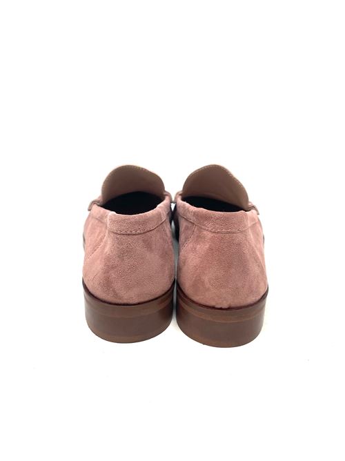 Mocassino college IL LACCIO | FLORE4052CAMOSCIODARK PINK